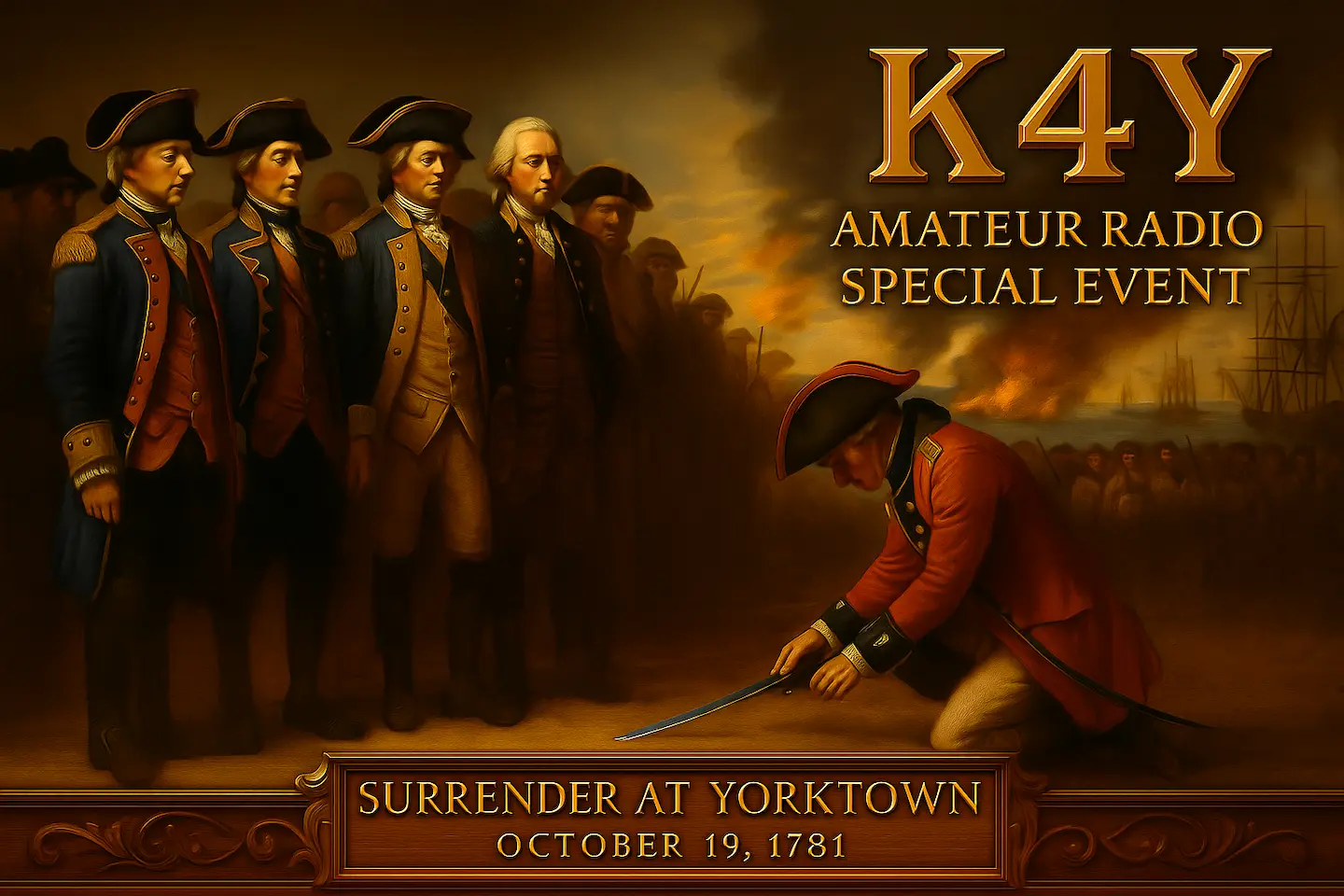 K4Y Battle of Yorktown Special Event Station Header